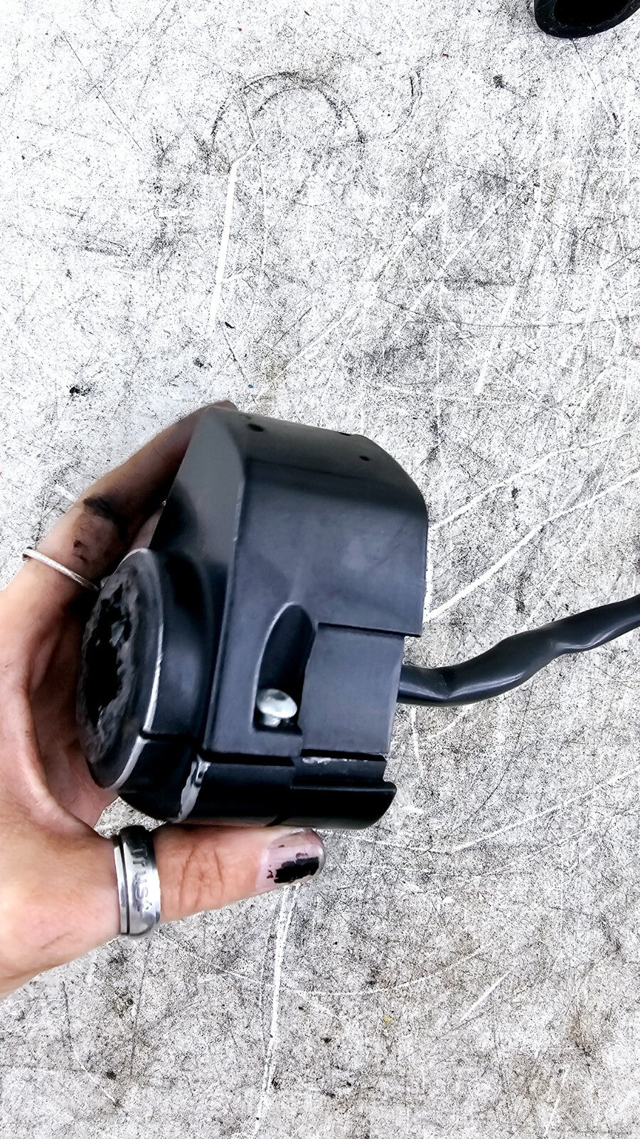 1994 HARLEY FLH ELECTRA GLIDE Left Controls Switch Housing Horn Turn Buttons 