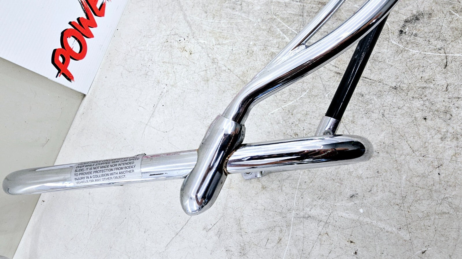 1998 HARLEY FLH ROADKING Chrome Saddlebag Surround Bumper Guard Bars