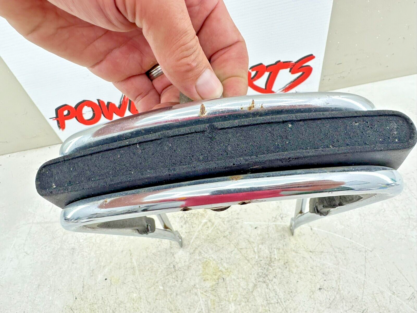 2003 HARLEY ELECTRA GLIDE classic Chrome Front Fender Bumper Trim Guard