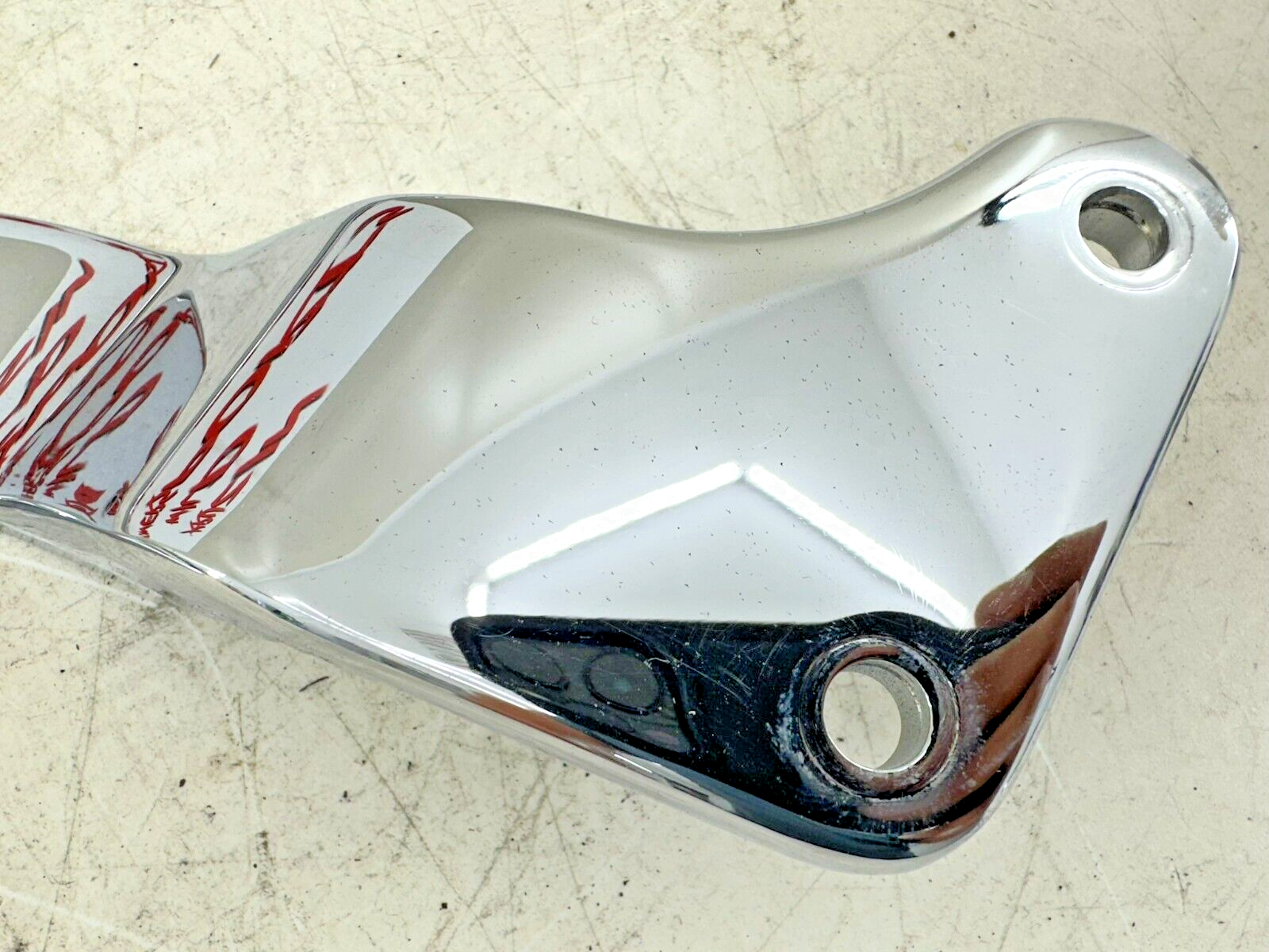2002 HARLEY SOFTAIL Chrome Rear Fender Strut Arm Bars
