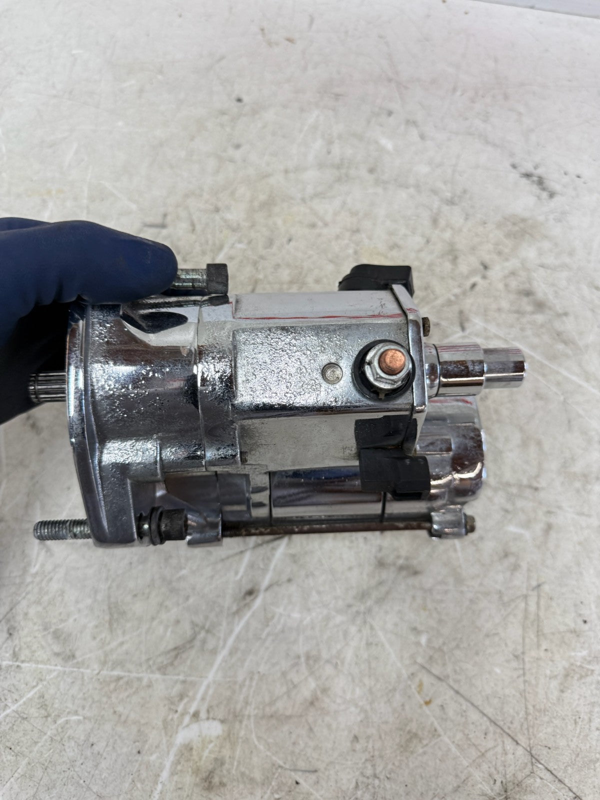 1995 HARLEY FLH ELECTRA GLIDE Engine Starter Motor Chrome
