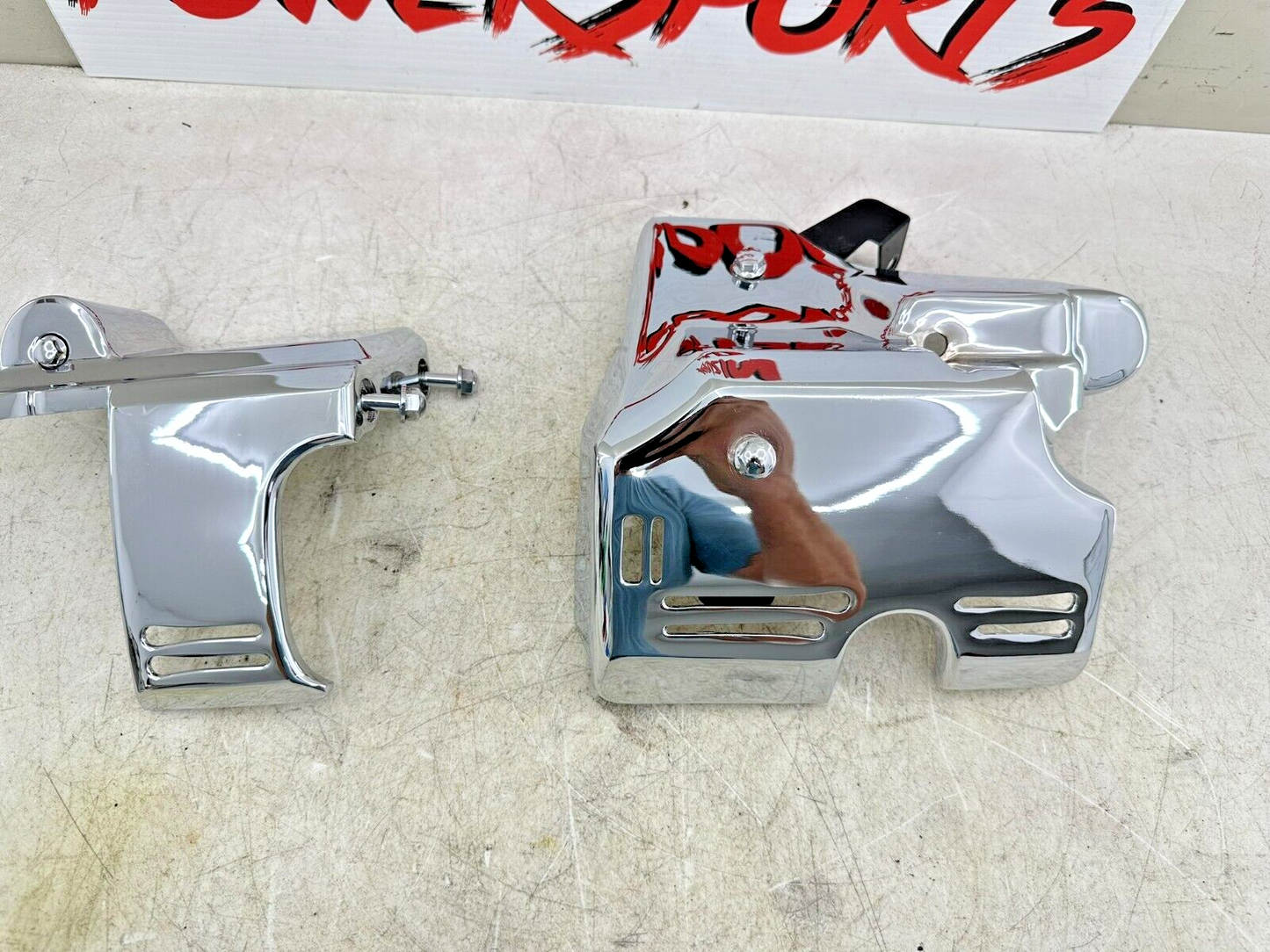 1999 HONDA VALKYRIE INTERSTATE Kuryakin Chrome Engine Motor Transmission Cover