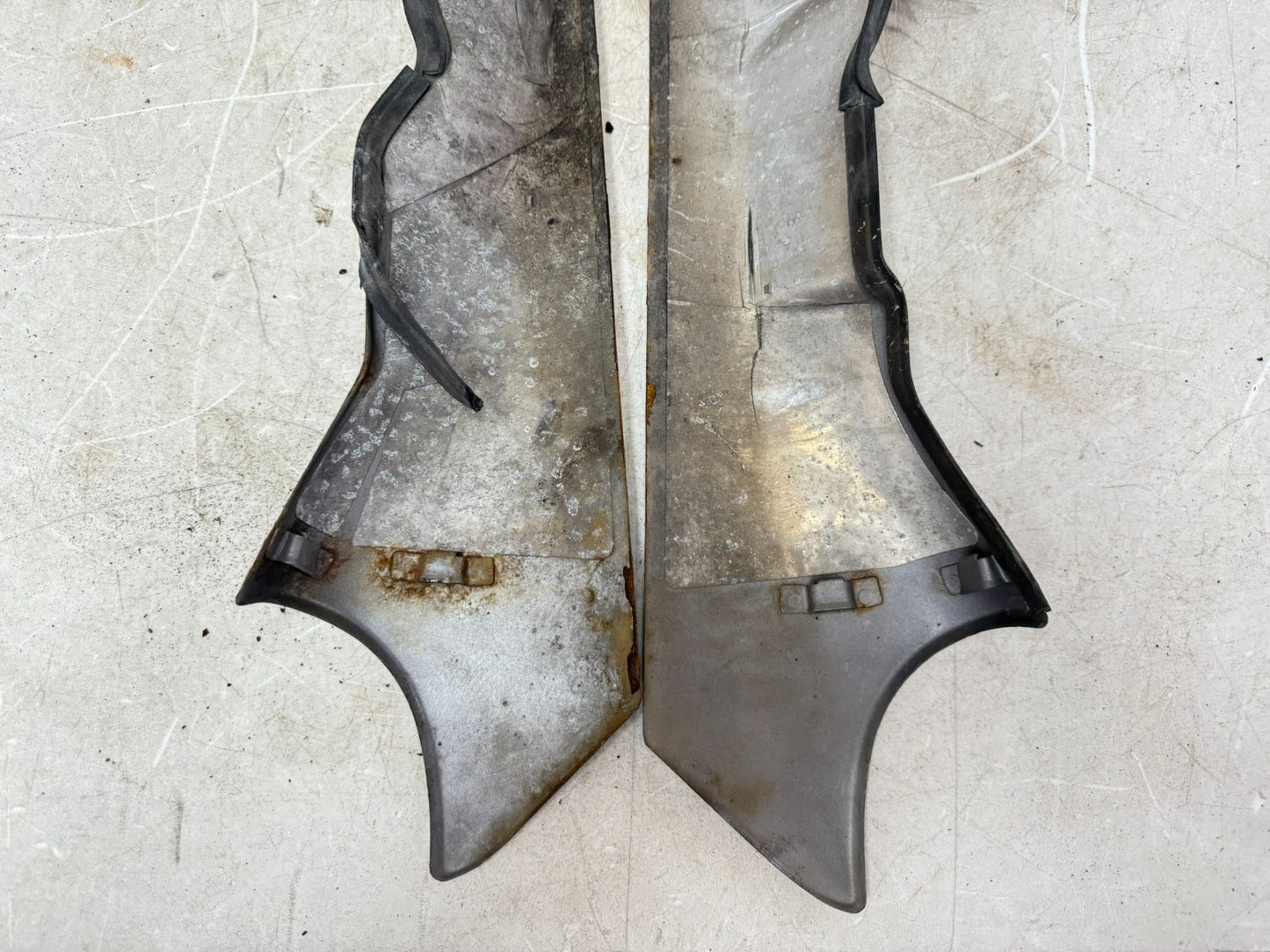 2002 Honda Goldwing GL1800 Lower Exhaust Heat Shields Guard Left & Right Covers