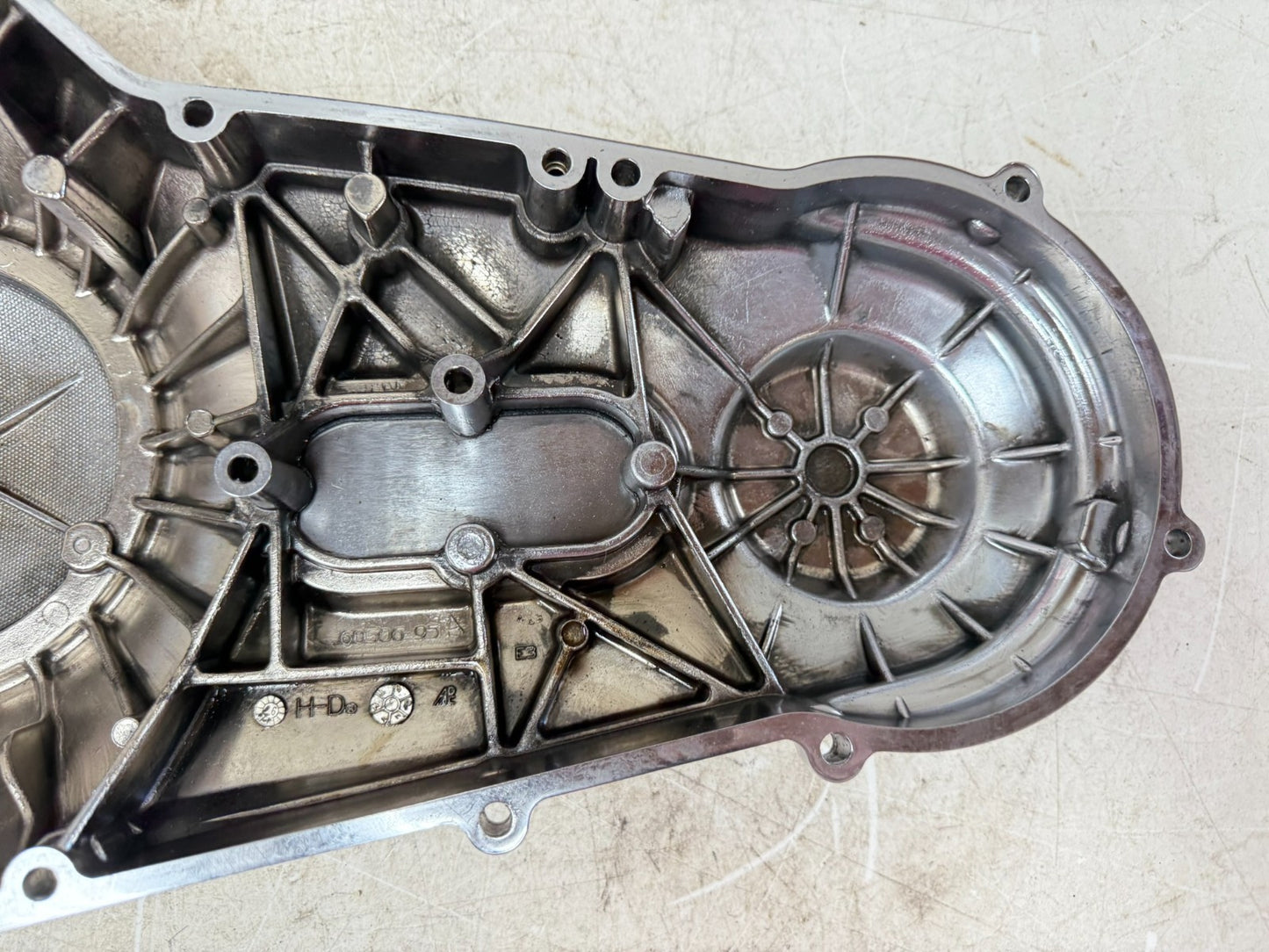 1997 HARLEY DAVIDSON SOFTAIL Outer Primary Clutch Cover Case Chrome Housing