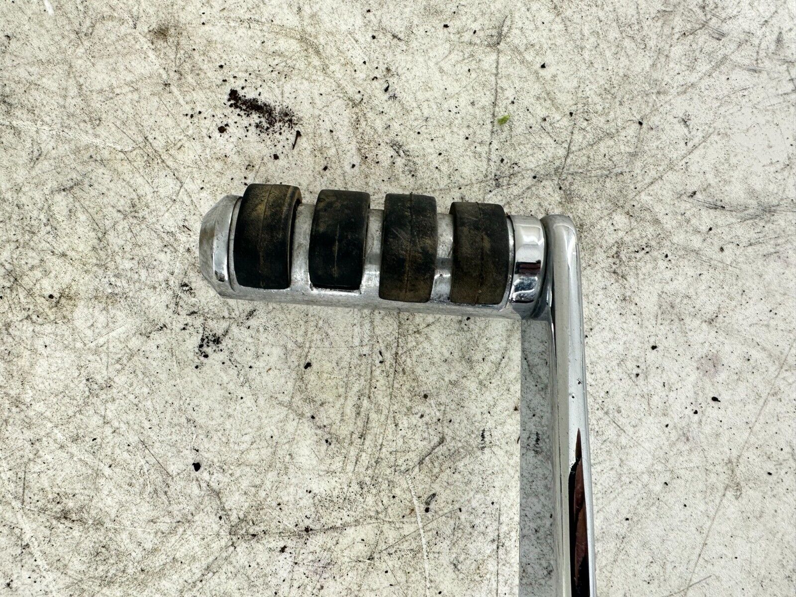 1999 HARLEY FLH ELECTRA GLIDE PASSENGER KURYAKYN Chrome Transformer Foot Peg Res