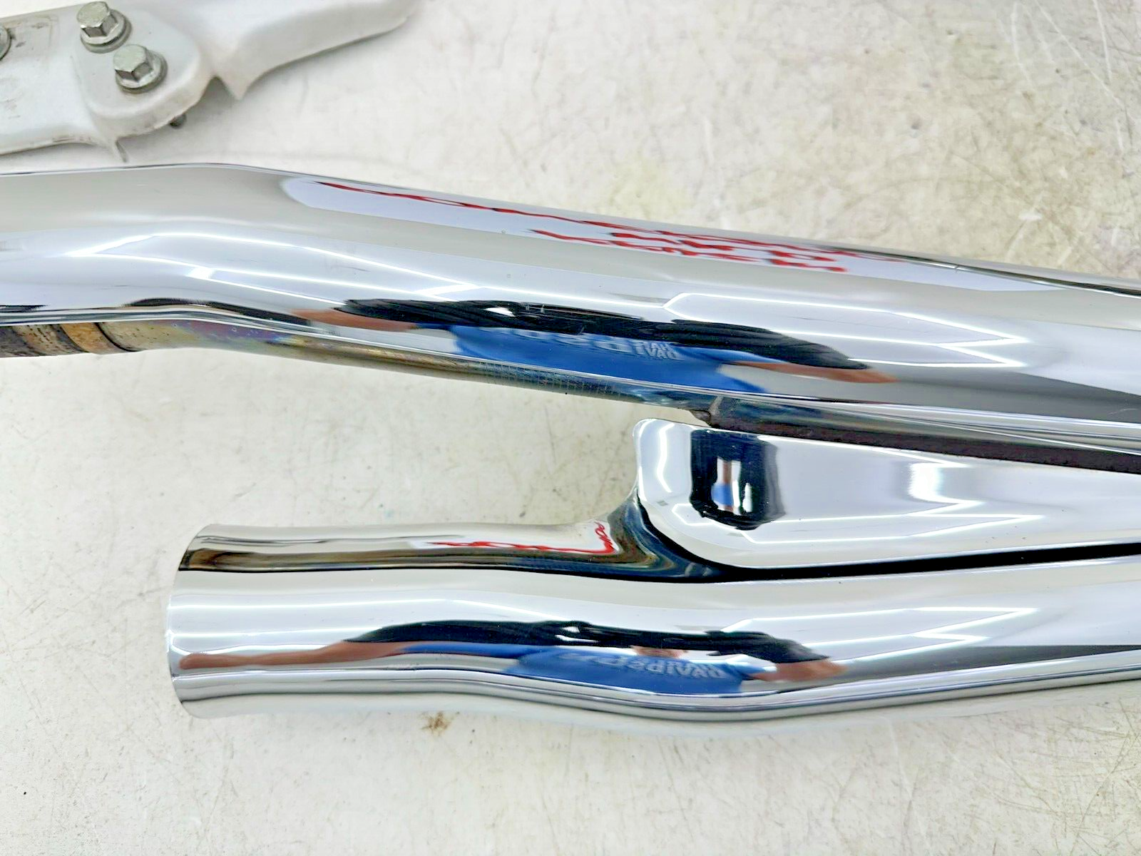 2006 Victory Kingpin Exhaust System Header Pipe + Mufflers