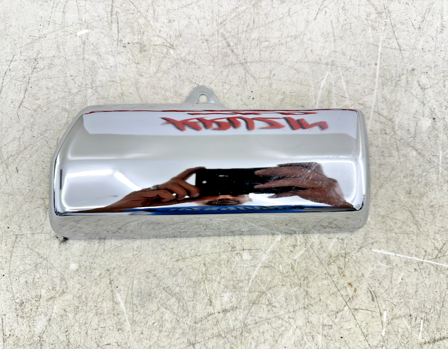 1999 HONDA VALKYRIE INTERSTATE Chrome Rear Brake Master Cylinder Cover