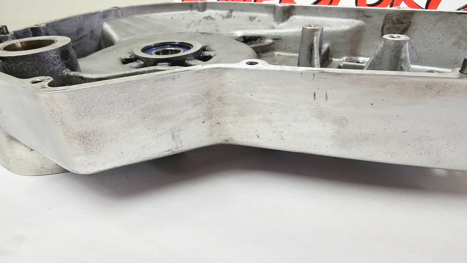 1995 HARLEY SOFTAIL FATBOY Delkron Polished Inner Primary Clutch Cover Housing