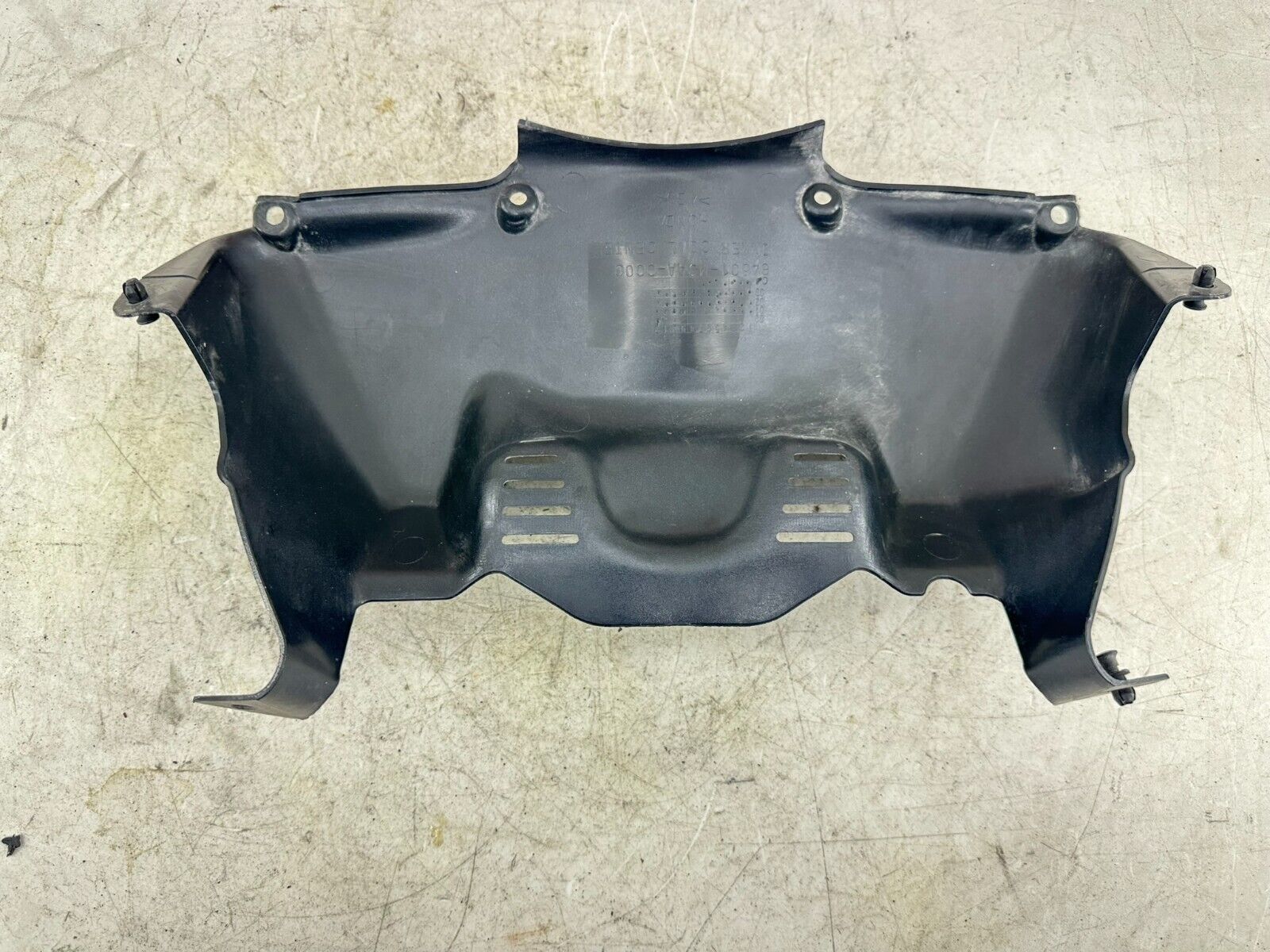 2004 Honda Goldwing GL1800 Black Center Lower Fairin Cowl Panel