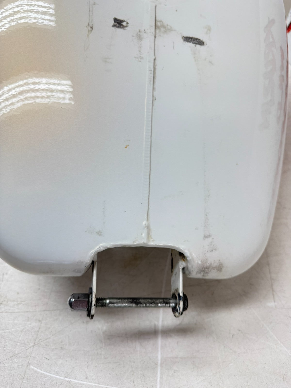 2003 HARLEY DYNA WIDE GLIDE OEM HD Gas Fuel Tank Pearl White 100th Anniversary