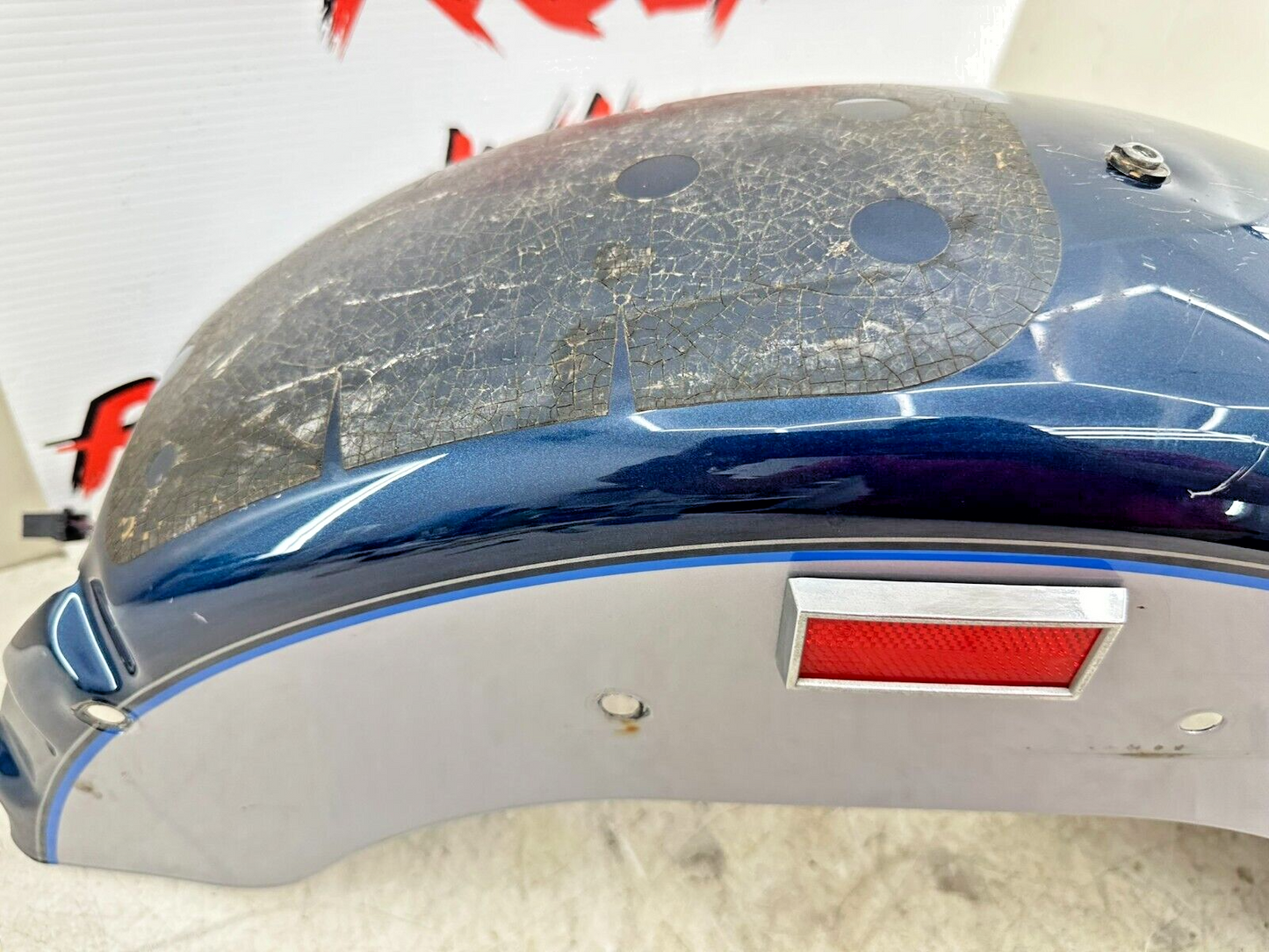 2002 HARLEY SOFTAIL OEM HD Rear Fender + Brake Light