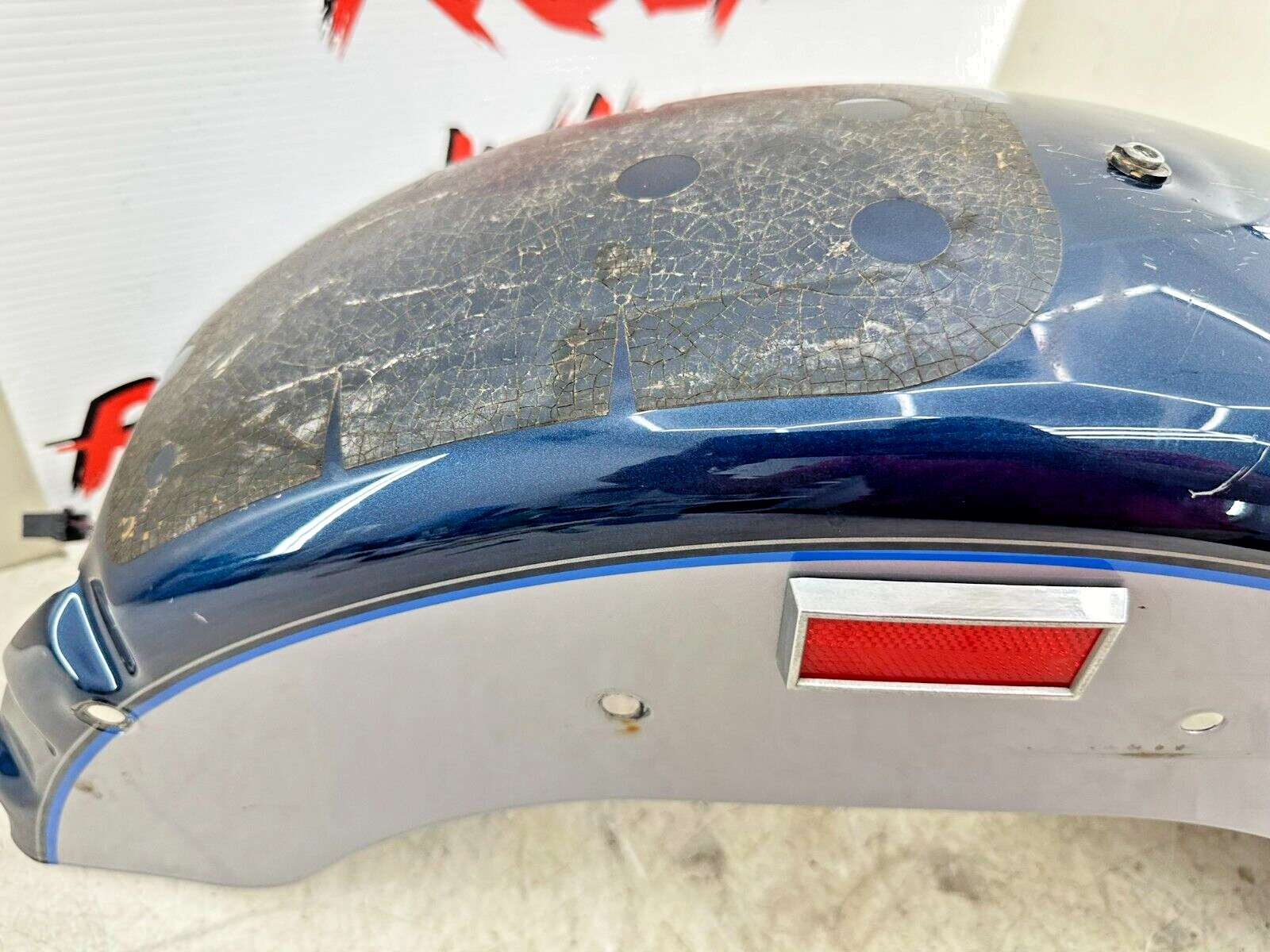 2002 HARLEY SOFTAIL OEM HD Rear Fender + Brake Light