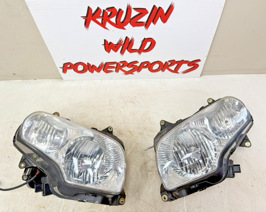 2002 Honda Goldwing GL1800 Front Headlight Left & Right Head Light Lamp