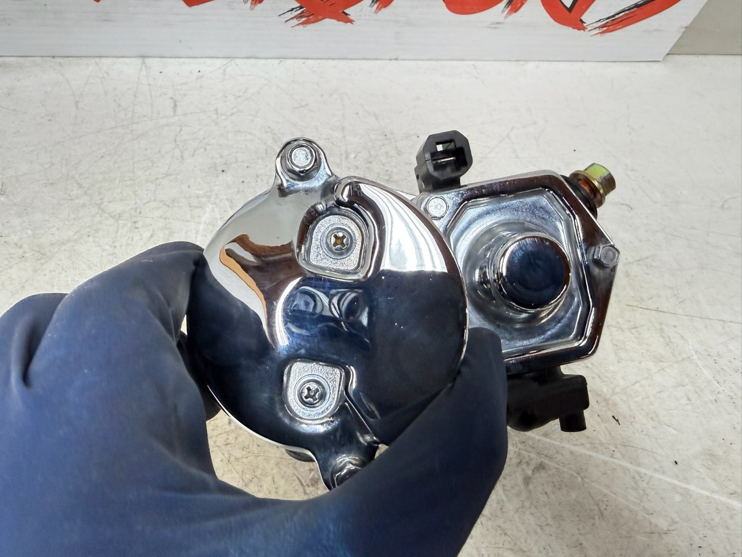 1993 HARLEY DYNA Wide Glide Chrome 1.4Kw Engine Starter Motor