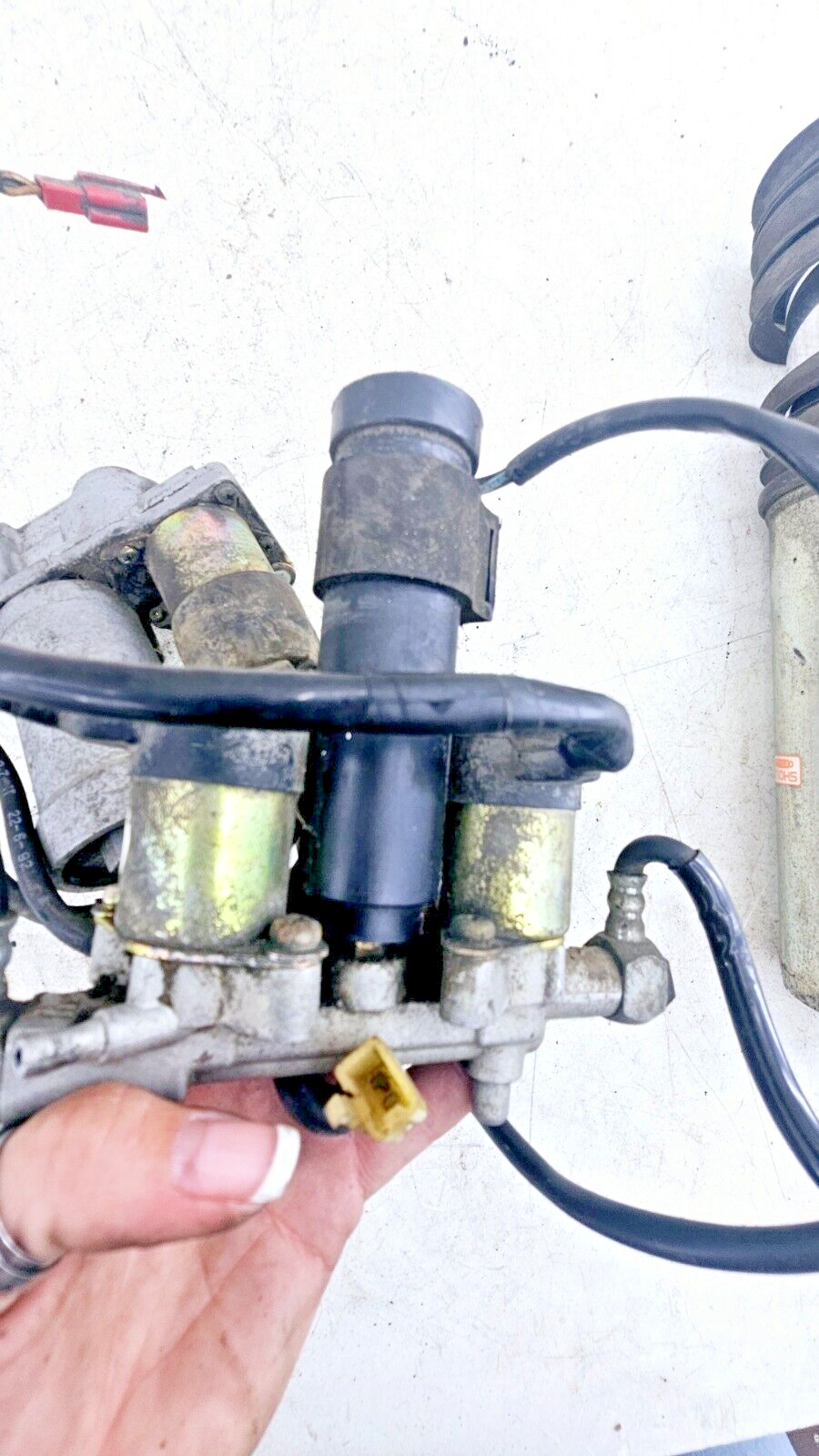 1993 HONDA GOLDWING GL1500 Rear Shocks Suspension Air Ride