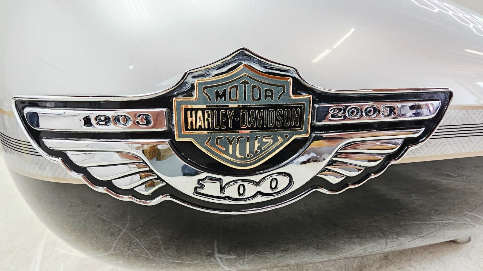 2003 HARLEY ELECTRA GLIDE Fuel Gas Tank EFI 100th Anniversary