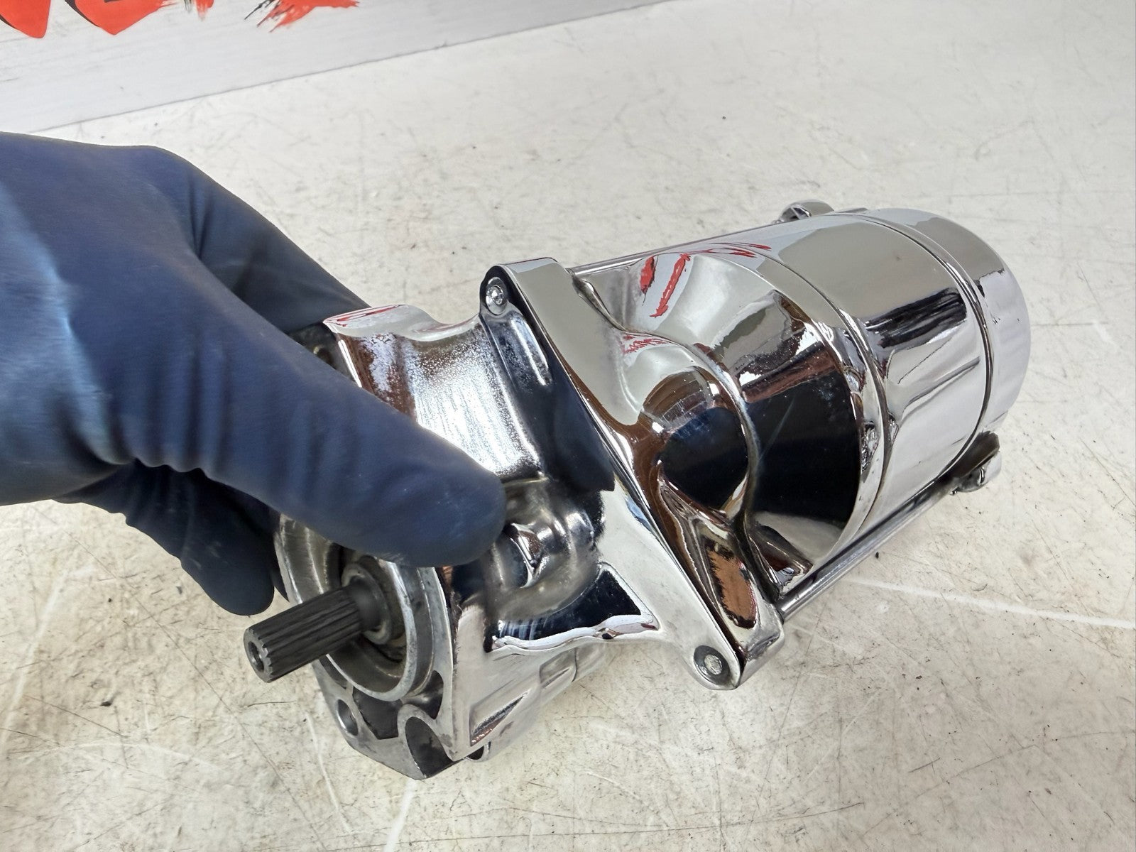 1993 HARLEY DYNA Wide Glide Chrome 1.4Kw Engine Starter Motor