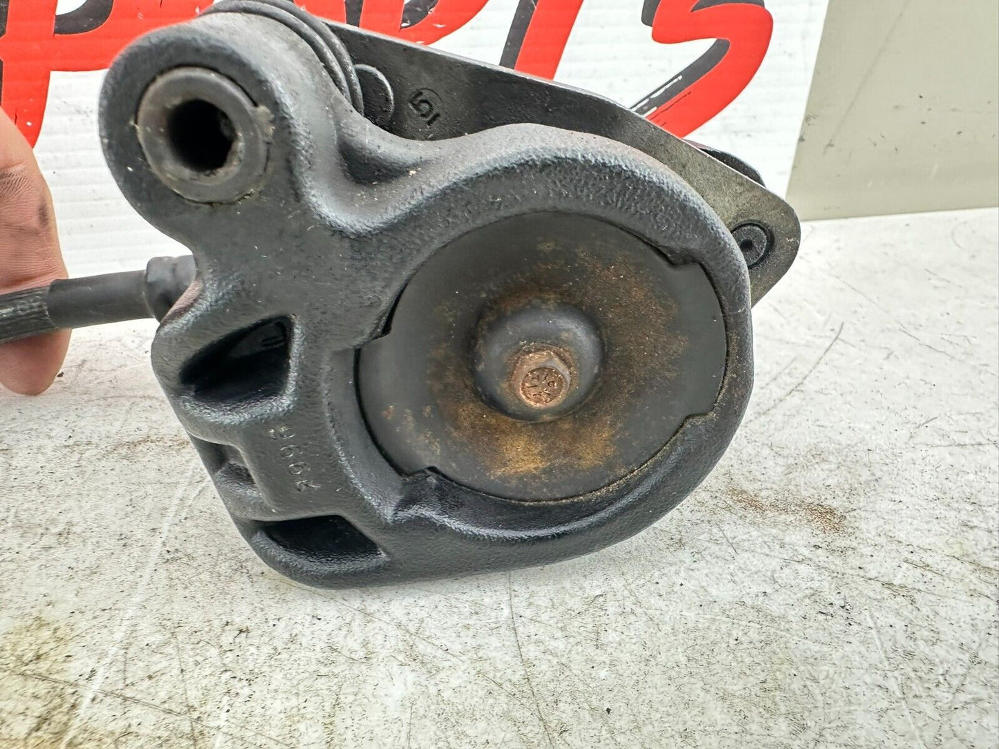 1997 HARLEY DYNA 99 Down Dual Caliper Hose + 11/16 Master Cylinder