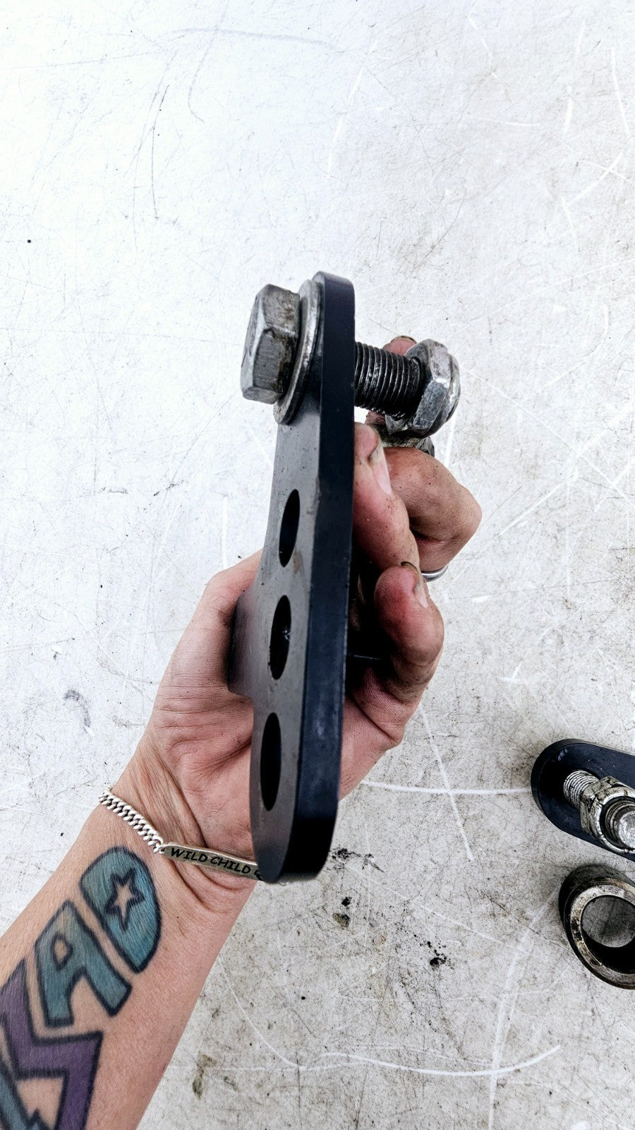 2001 Harley Davidson Sportster Rear Lowering Kit Blocks