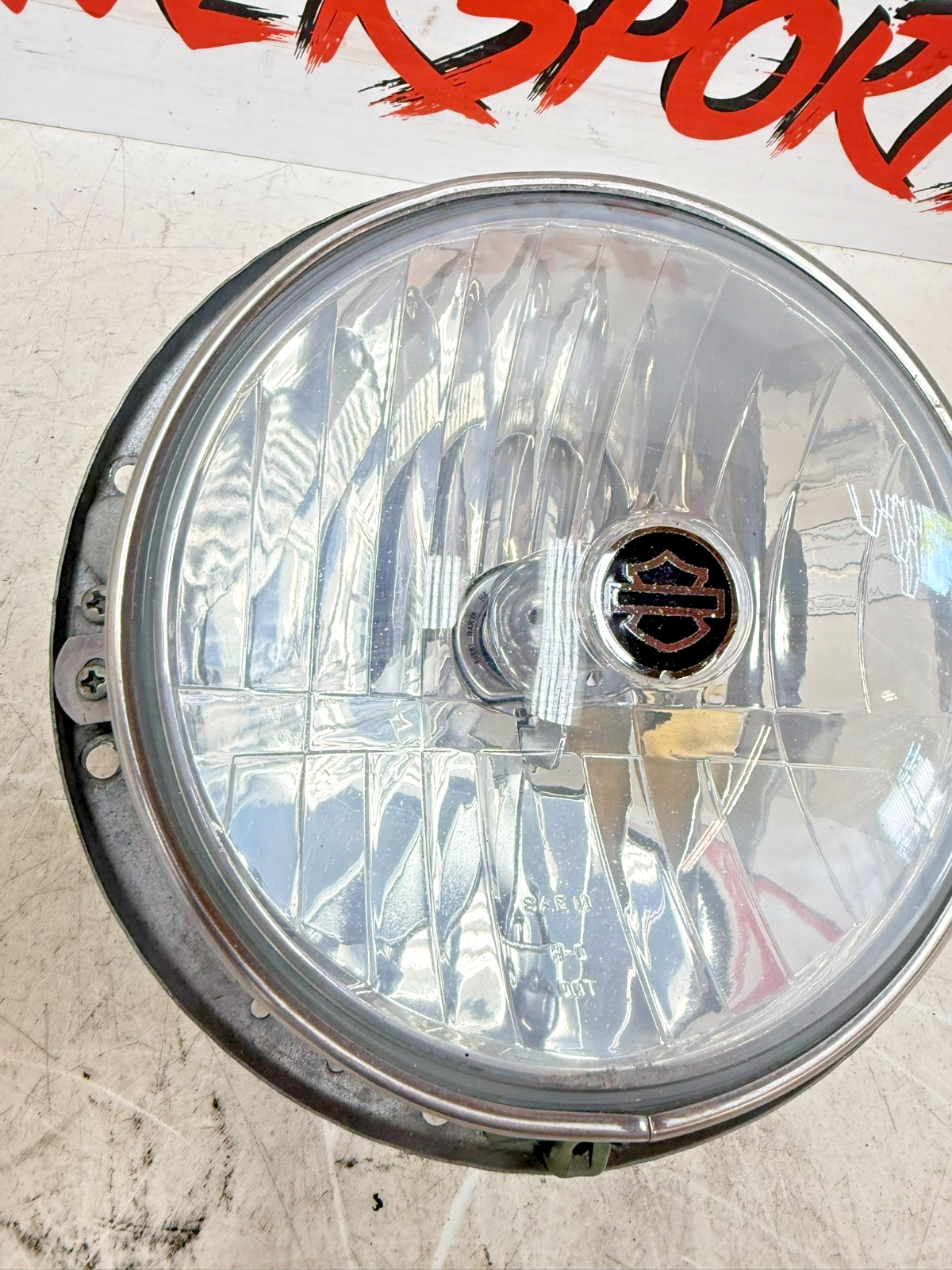 2003 HARLEY ELECTRA GLIDE Front Headlight Head Light Lamp
