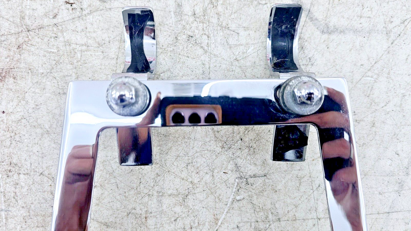 1999 HARLEY DYNA CONVERTIBLE Chrome Front Frame Cover Guards