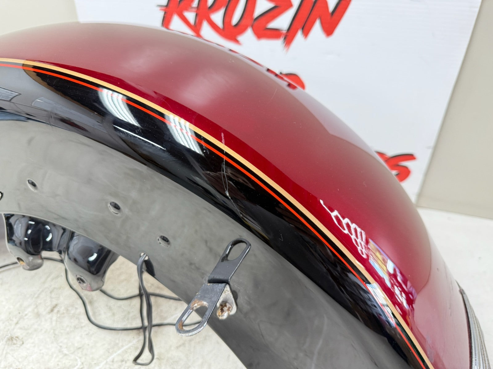 1995 HARLEY FLH ELECTRA GLIDE Front Fender 30th Anniversary 