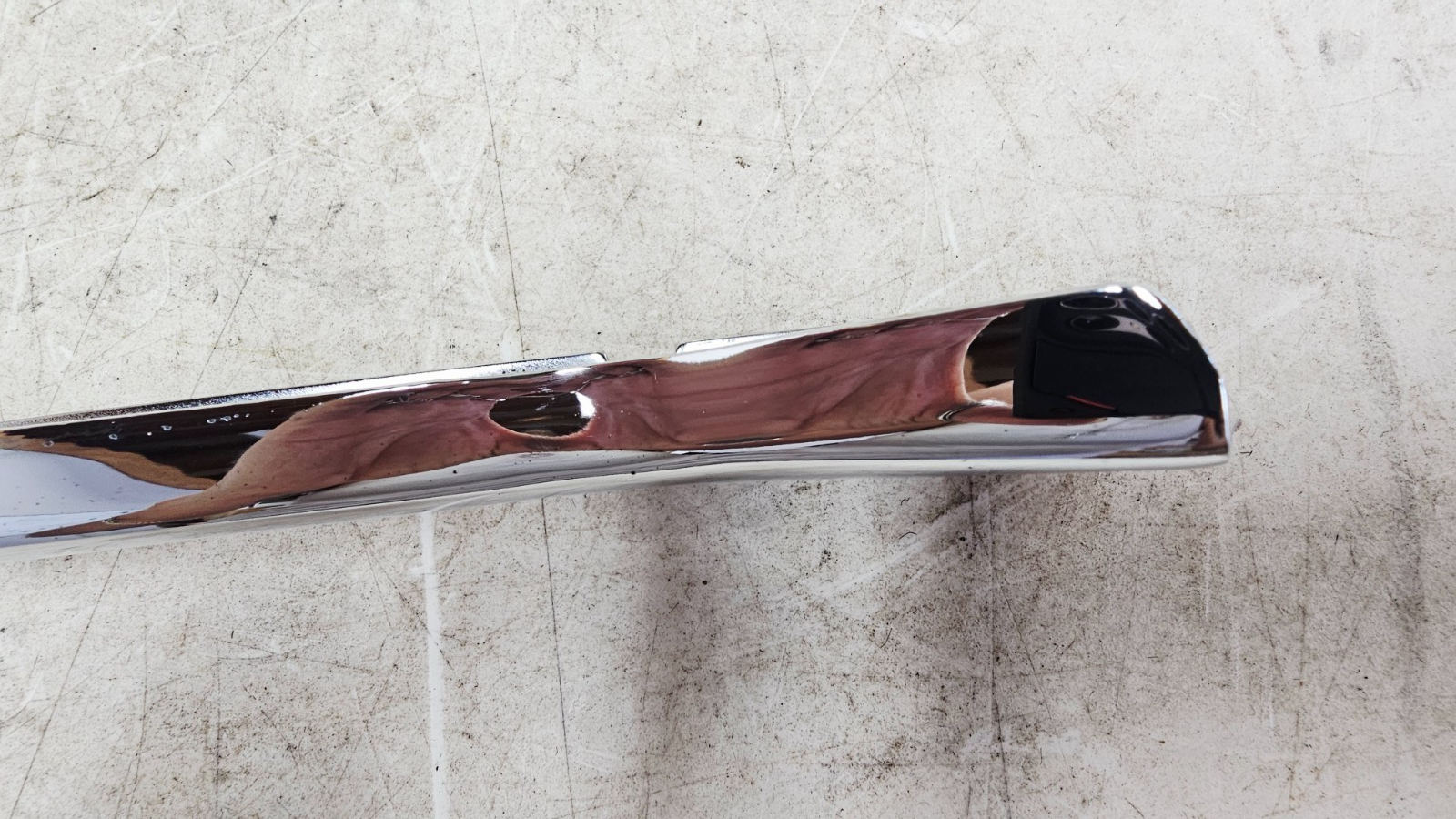 1996 HARLEY FLH ELECTRA GLIDE Left Right Chrome Saddlebag Guard Frame Bracket