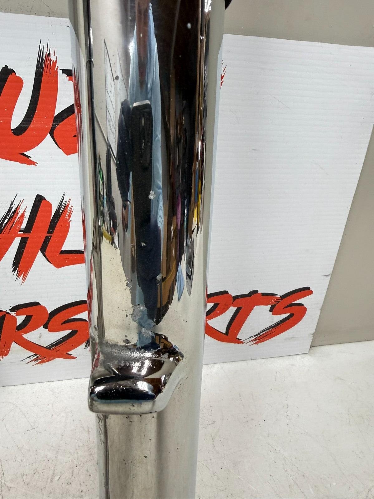 1995 HARLEY FLH ELECTRA GLIDE Forks Triple Tree Front End Chrome Lowers Air Ride