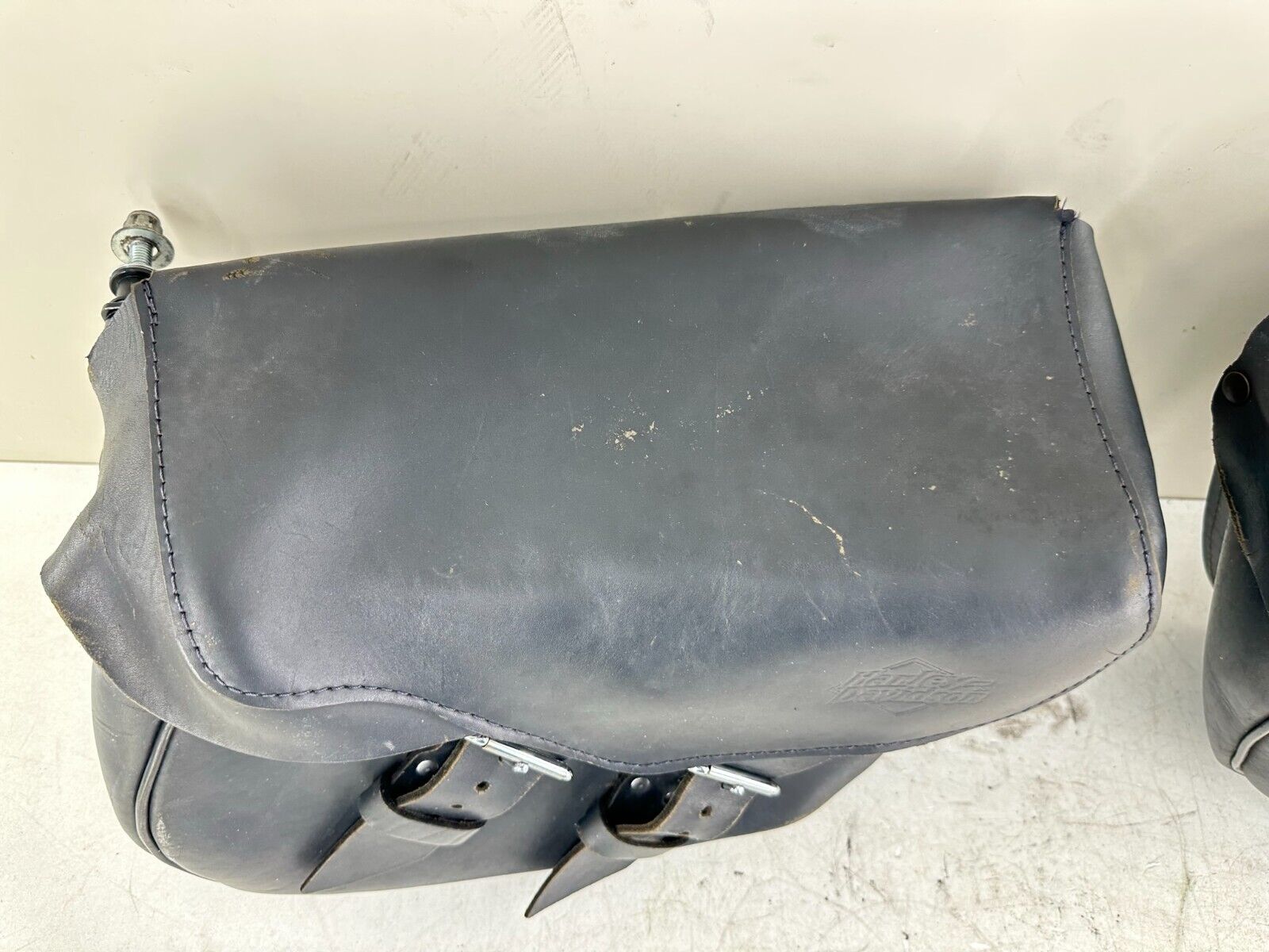 2001 HARLEY DAVIDSON SOFTAIL Leather OEM HD Saddlebags