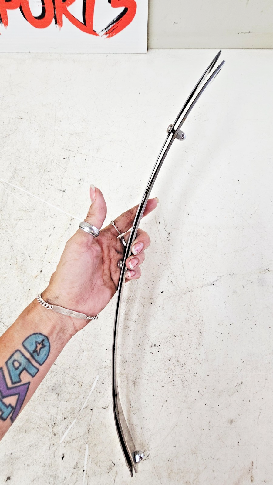 2002 HARLEY SOFTAIL Detachable Windshield Mount Bracket Hardware