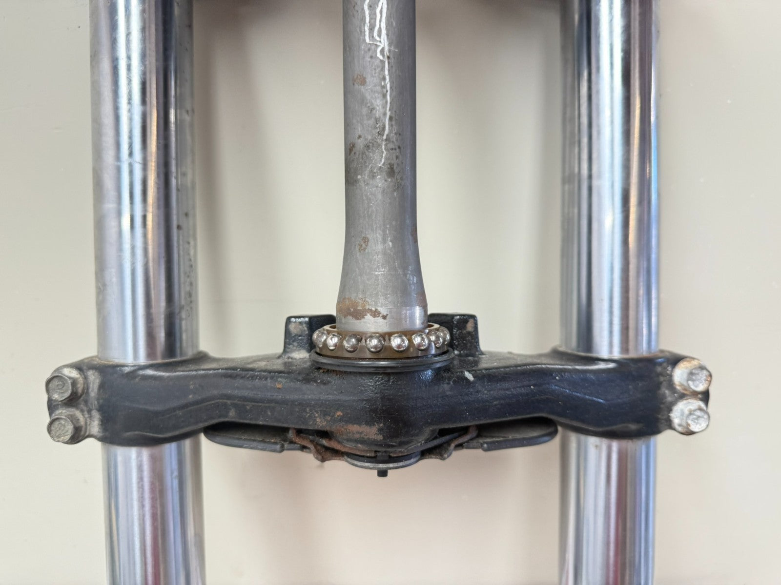 2002 Honda Goldwing GL1800 Forks Front End Suspension Fork Tubes Triple Tree