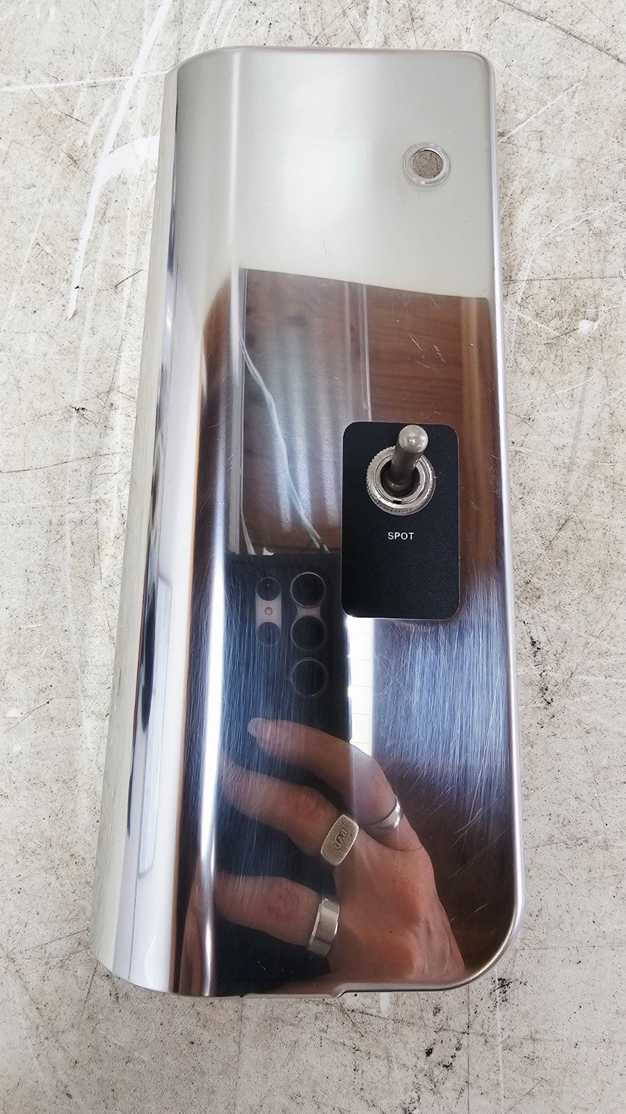 2002 HARLEY SOFTAIL Front Fork Upper Covers Guards w/ Switch