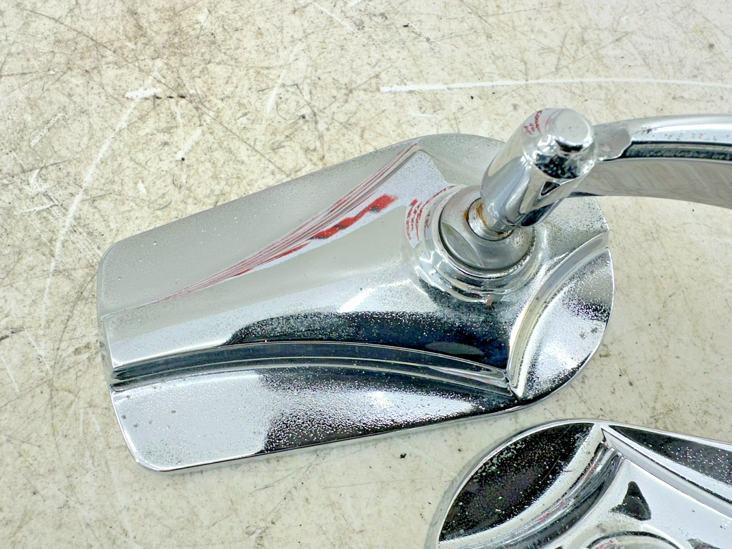 2002 HARLEY DYNA LOW RIDER Chrome Right Left Rear View Mirrors