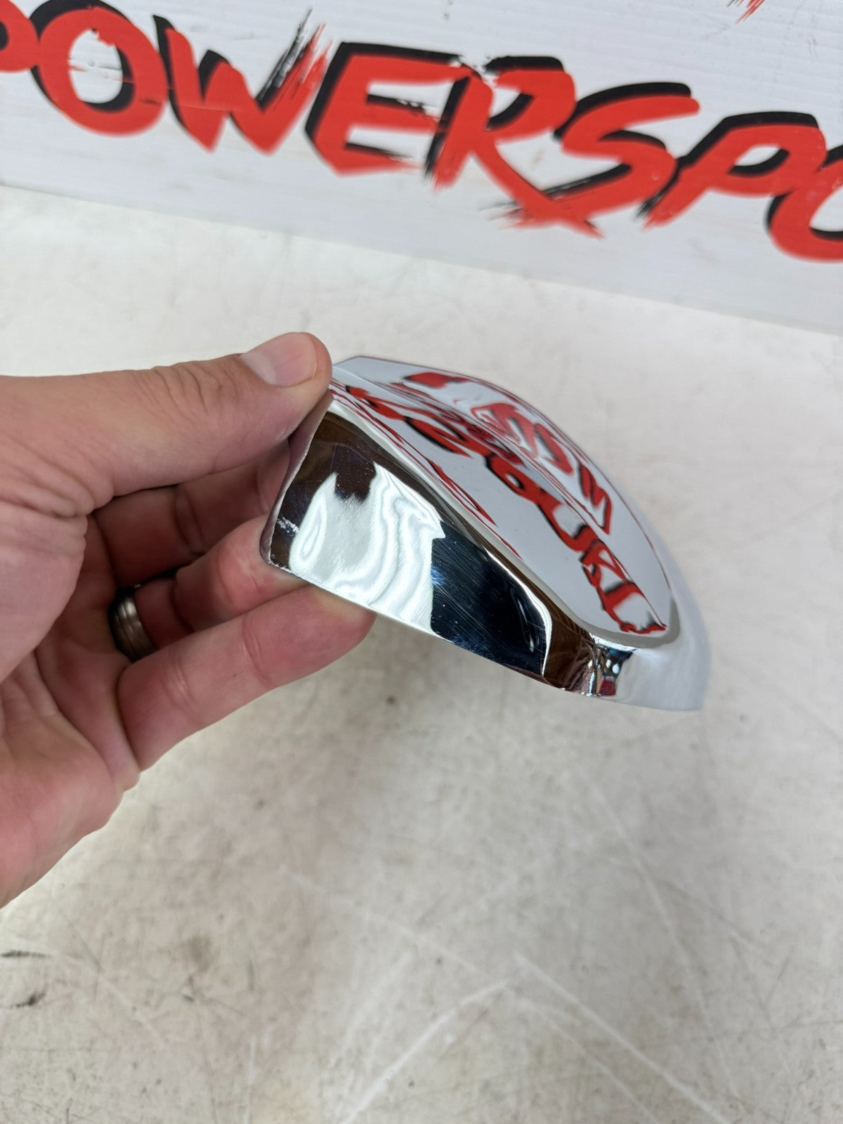 1997 Harley Davidson Sportster Headlight Mount Bracket Chrome Cover