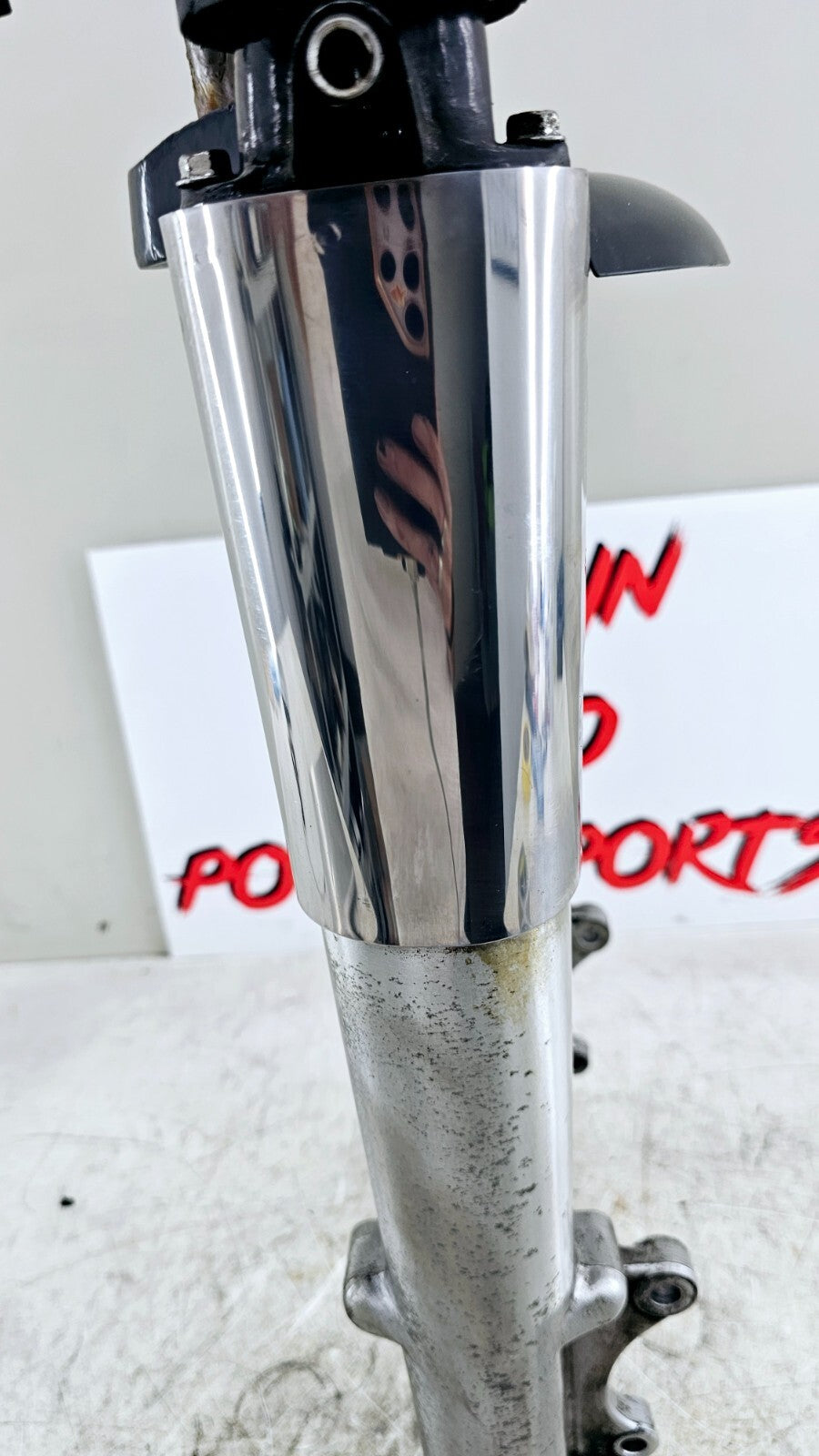 1994 HARLEY FLH ELECTRA GLIDE Forks Triple Tree Clamp Air Ride Axle OEM HD