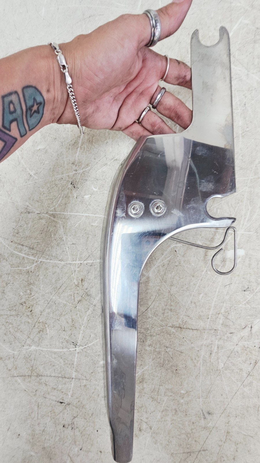 2000 HARLEY DAVIDSON FLH ROADKING Windshield Windscreen Bracket w/ Hardware