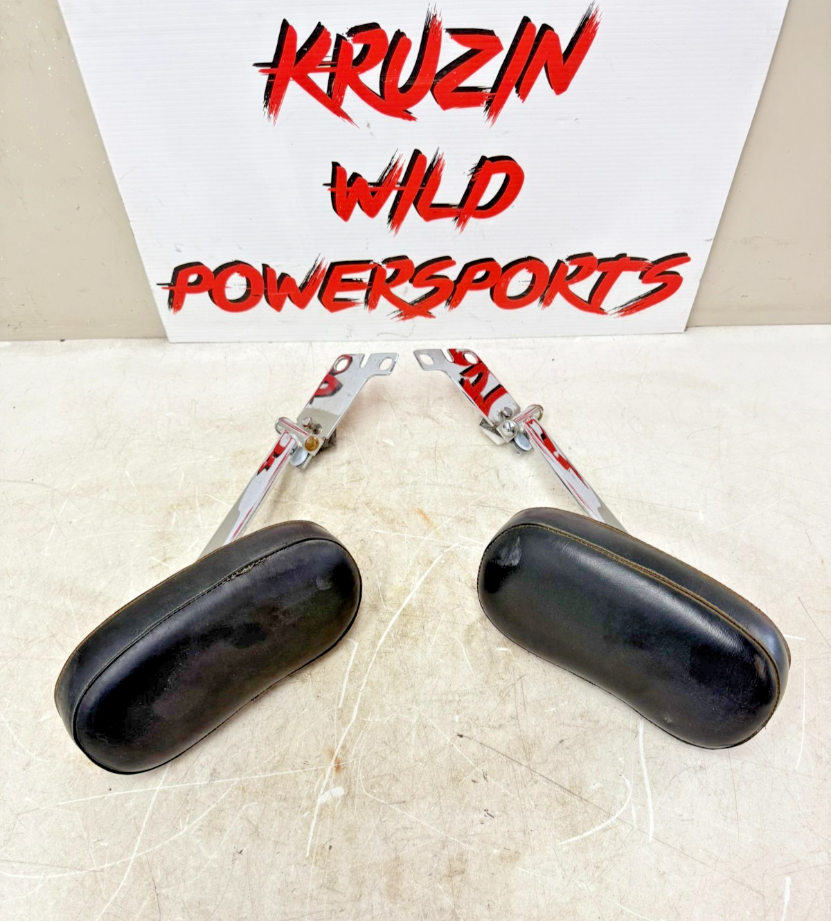 2002 Honda Goldwing GL1800 Markland Passenger Arm Rests Right Left