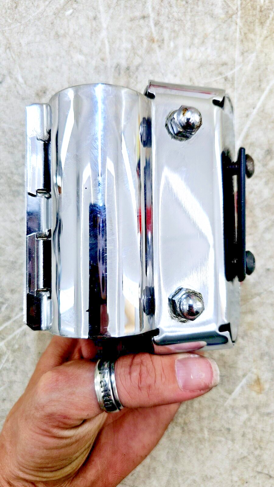 1995 HARLEY DYNA CONVERTIBLE Windshield Fork Clamp Bracket