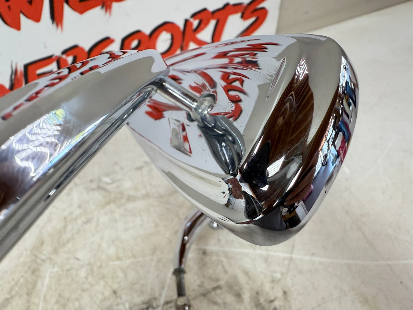 2003 HARLEY DYNA WIDE GLIDE Chrome Side Mirror Mirrors