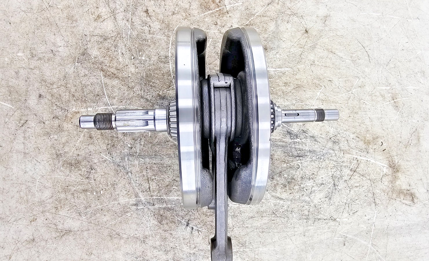 2000 Harley Davidson Sportster Engine Motor Crankshaft Flywheel Connecting Rods