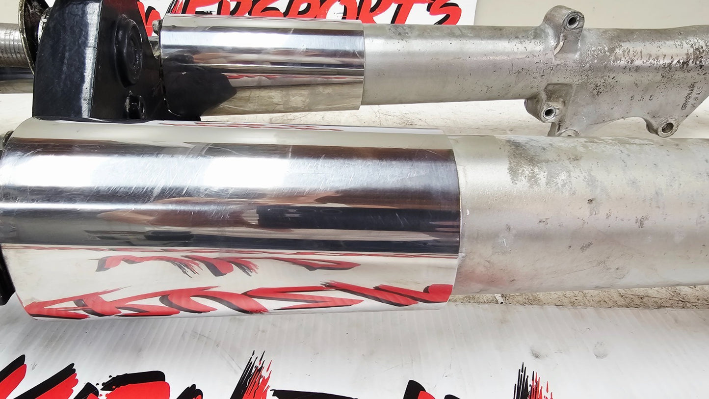 1996 HARLEY FLH ELECTRA GLIDE OEM HD Forks Front End Suspension Triple Tree Axle