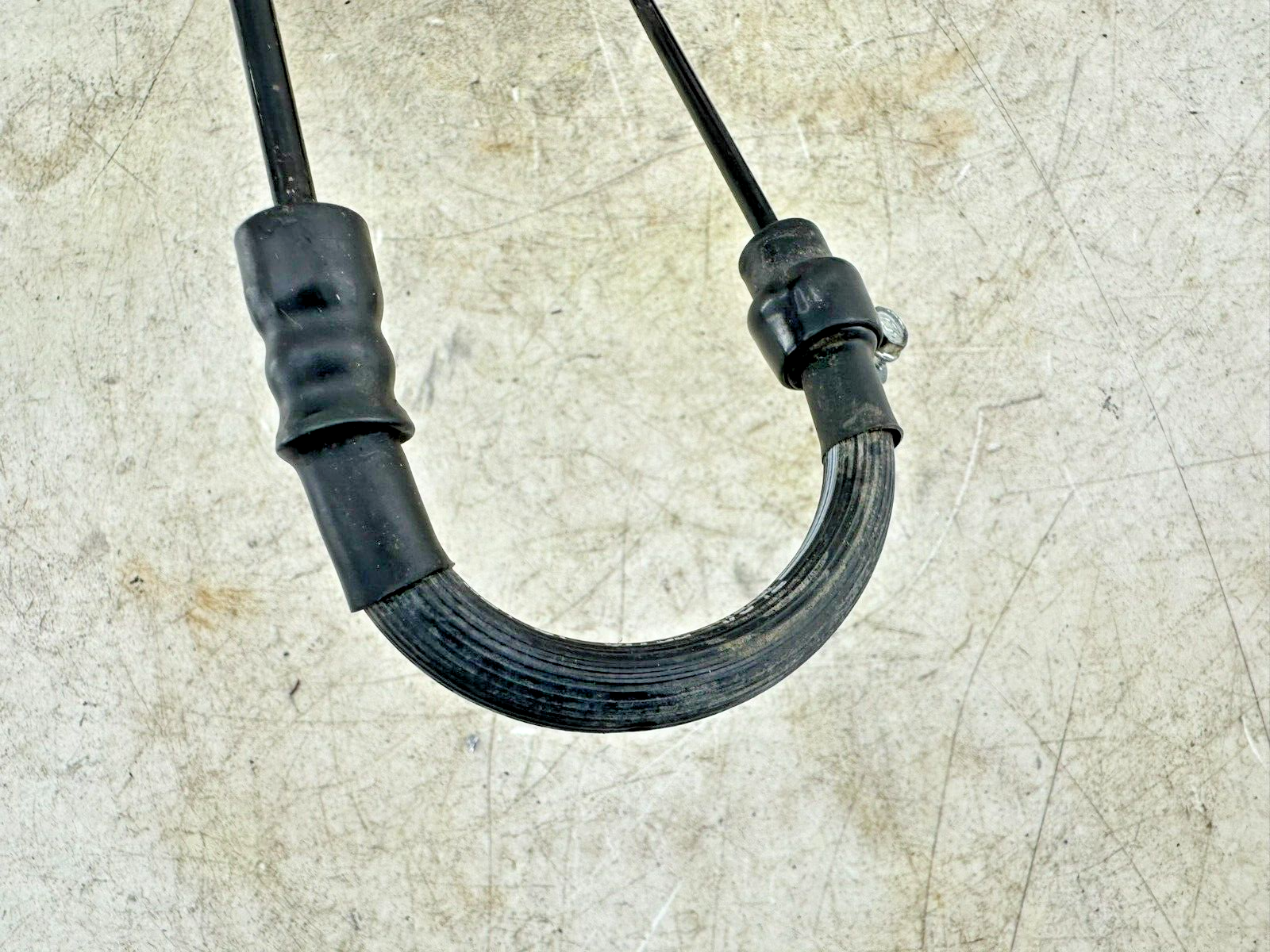1997 HARLEY DYNA 99 Down Dual Caliper Hose + 11/16 Master Cylinder