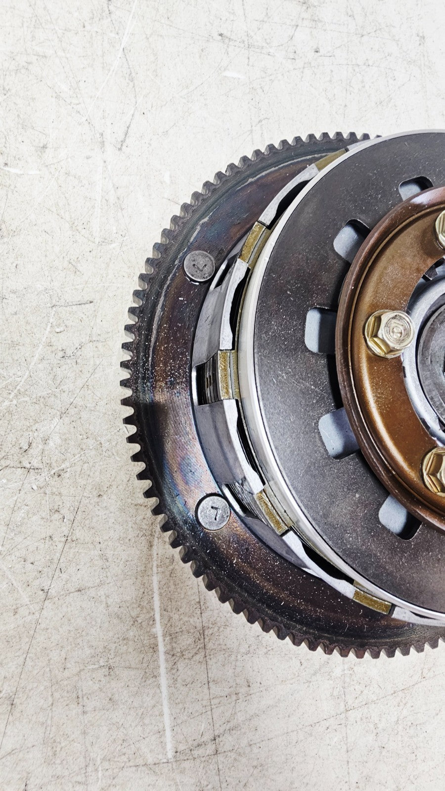 2000 HARLEY SOFTAIL DEUCE Primary Clutch Chain Compensator Jackshaft Gear