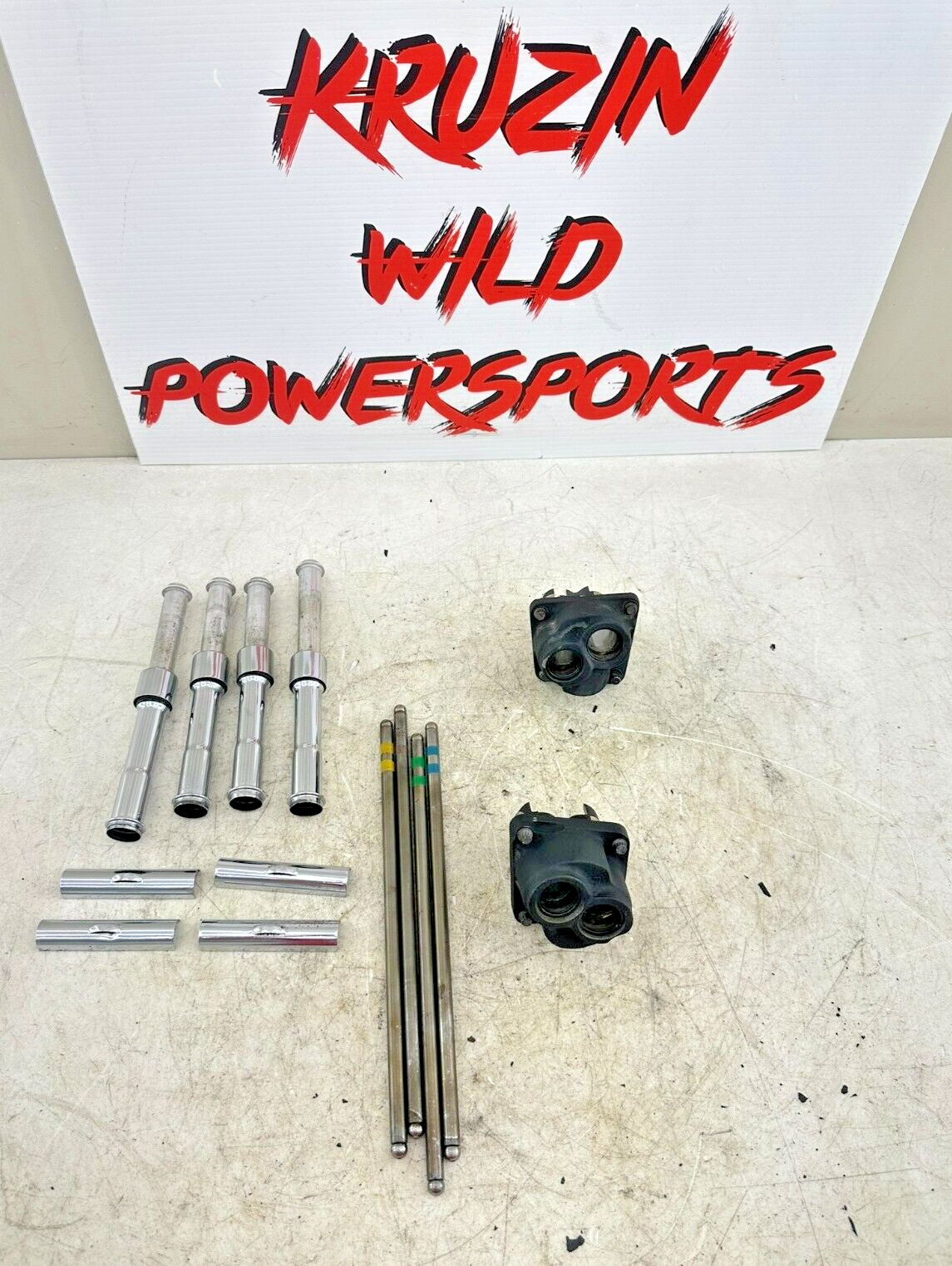 1995 HARLEY SOFTAIL OEM HD Lifter Blocks Pushrods + Covers