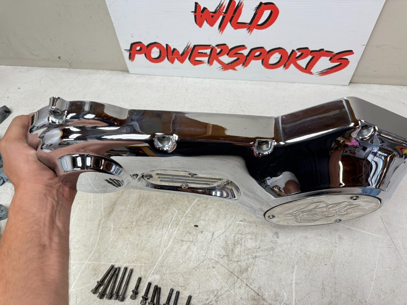 1997 HARLEY DAVIDSON SOFTAIL Outer Primary Clutch Cover Housing 60506-89A