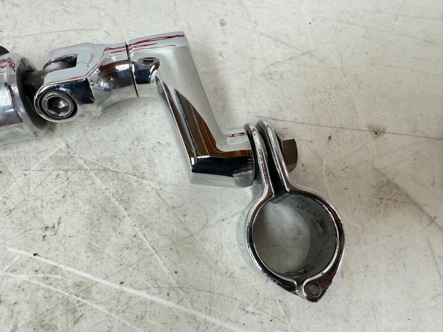 2003 HARLEY ELECTRA GLIDE Chrome Highway Foot Pegs Foot Rest OEM HD