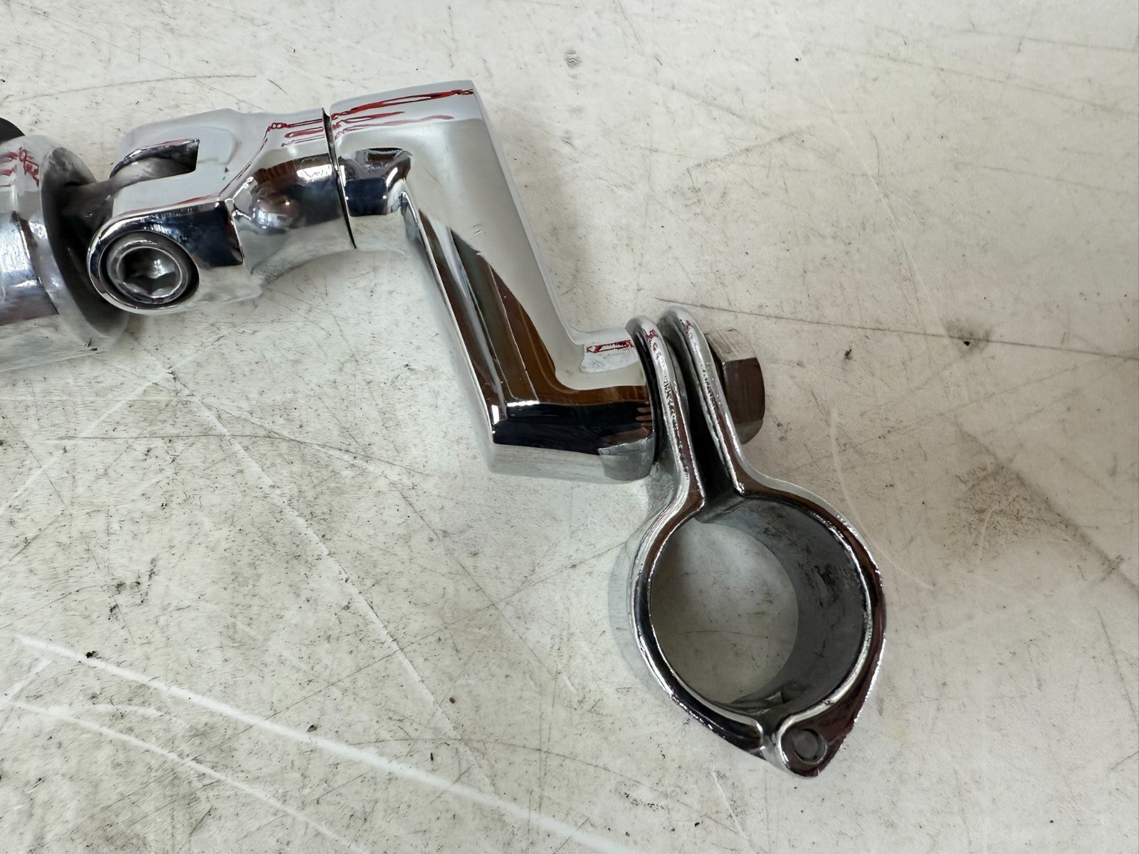 2003 HARLEY ELECTRA GLIDE Chrome Highway Foot Pegs Foot Rest OEM HD