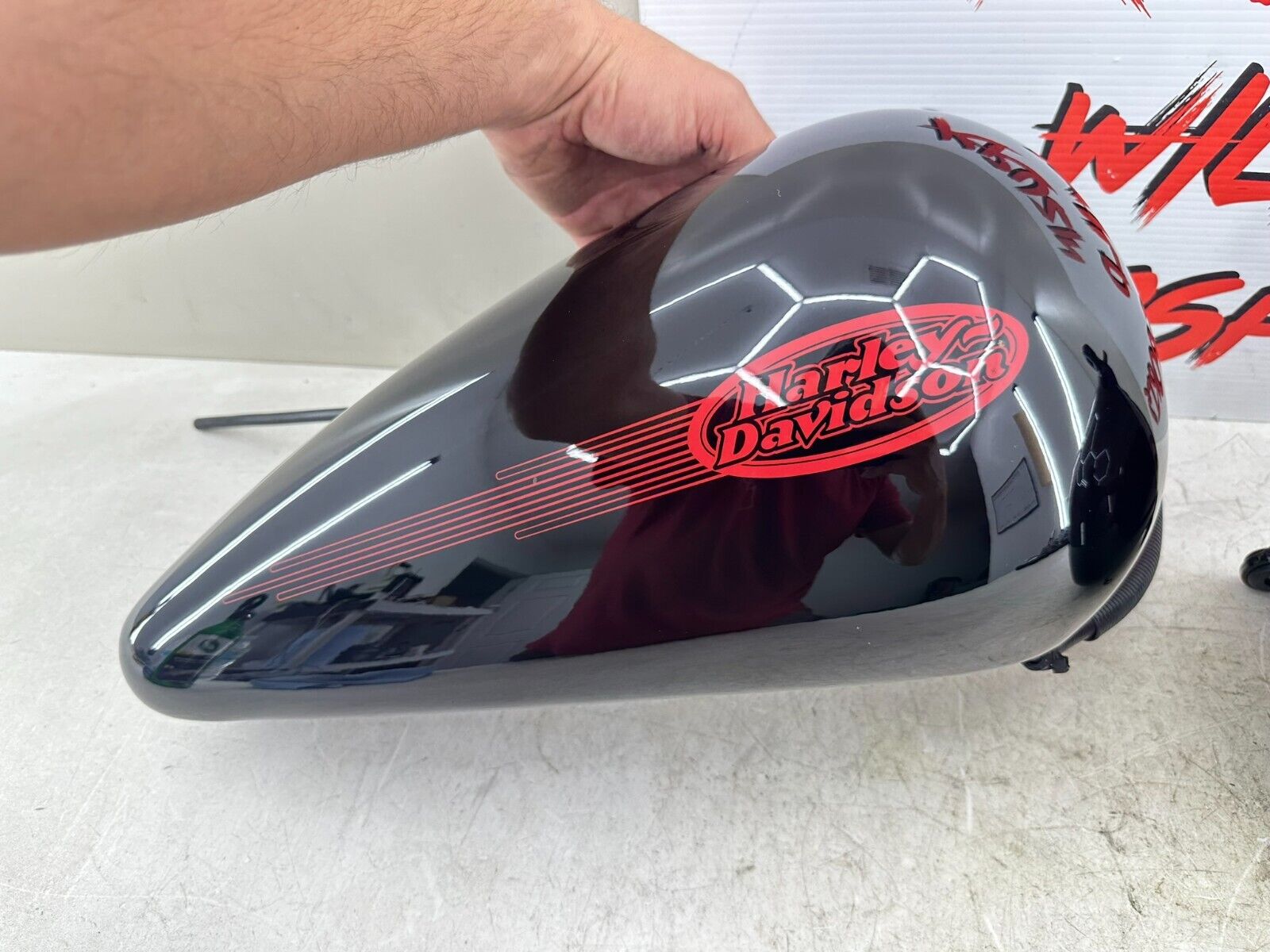 1999 HARLEY SOFTAIL OEM HD Split Gas Fuel Tank Set Beautiful!! 5.2 Gallon 