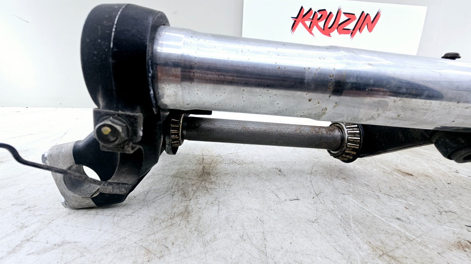 1993 HONDA GOLDWING GL1500 Front end Forks Suspension Triple Tree Clamp Tubes