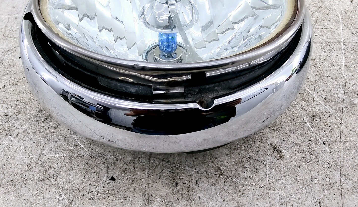 1998 HARLEY FLH ROADKING Headlight Chrome Trim Ring Cover + MTG Bracket